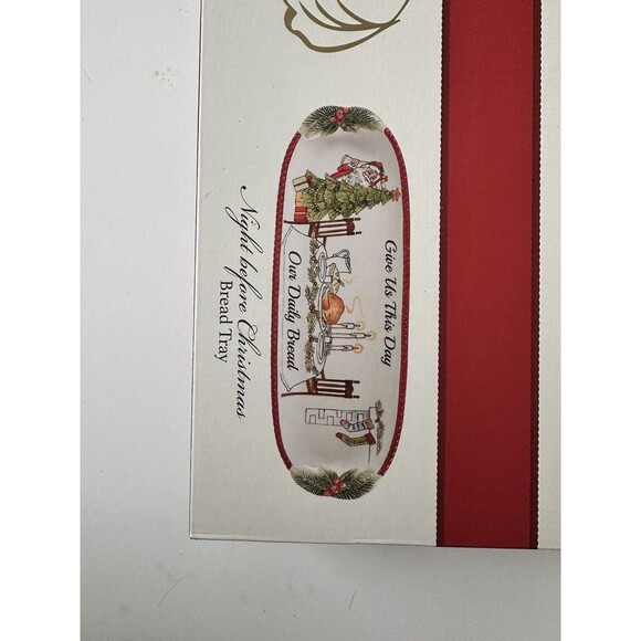 FITZ and FLOYD Night Before Christmas Bread Tray 16”L | eBay Fits And Floyd Bread Tray 16’’ Night Before Christmas